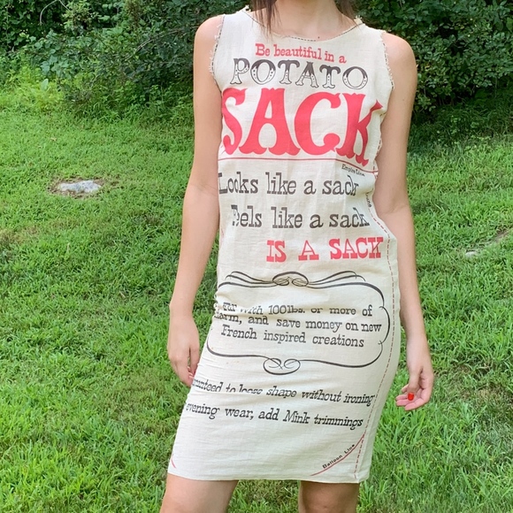 Iconic Marilyn Monroe Pop Art Potato Sack Dress - Picture 5 of 13